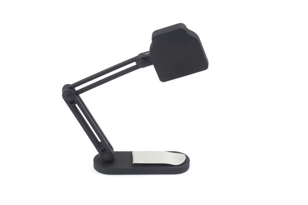 LAMPA ZA ČITANJE - crna, Konvencionalno, plastika (14,5/2,5/7,5cm) - Kikkerland