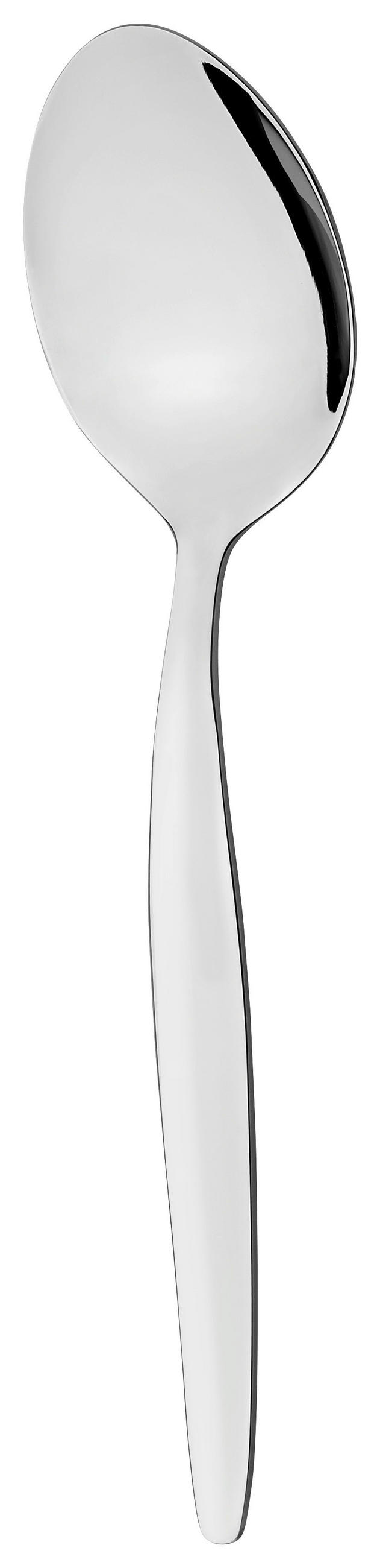 LINGURIțĂ DE CAFEA - culoare inox, Design, metal (13,2cm) - Luca Bessoni