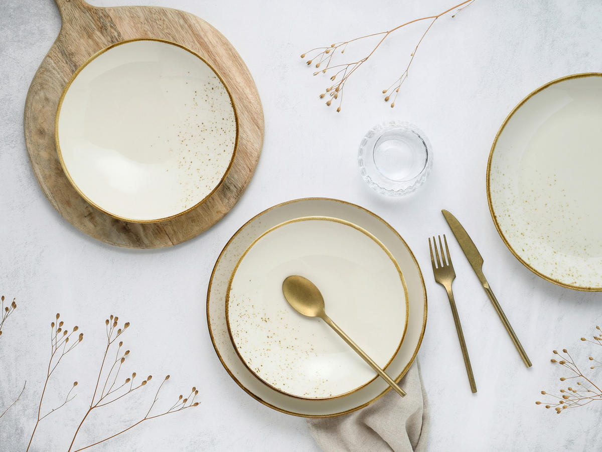 SERVIS Nature Collection 8 delar  - cremefärgad, Basics, keramik - Creatable