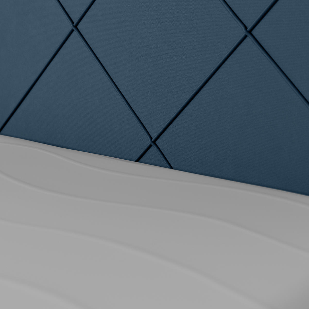 BOXSPRINGBETT 180/200 cm  in Blau  - Blau/Schwarz, Modern, Holz/Kunststoff (180/200cm) - MID.YOU