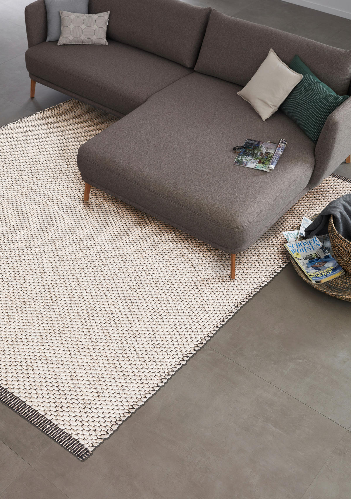 WEBTEPPICH 200/300 cm Lines  - Creme, Design, Textil (200/300cm) - Joop!