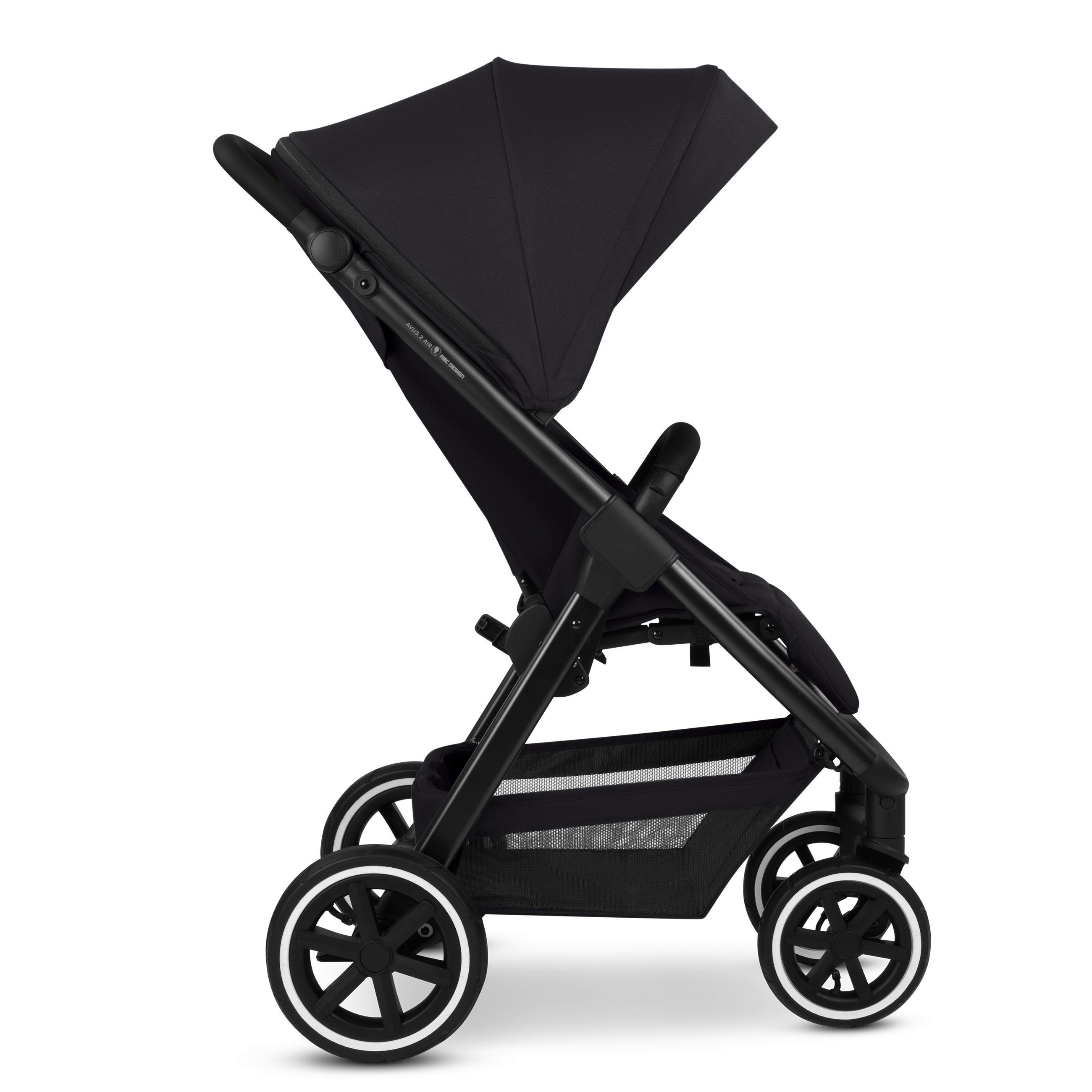 BUGGY Avus 2 Air  - Schwarz, Basics, Metall (55.5/111/79.5cm) - ABC Design