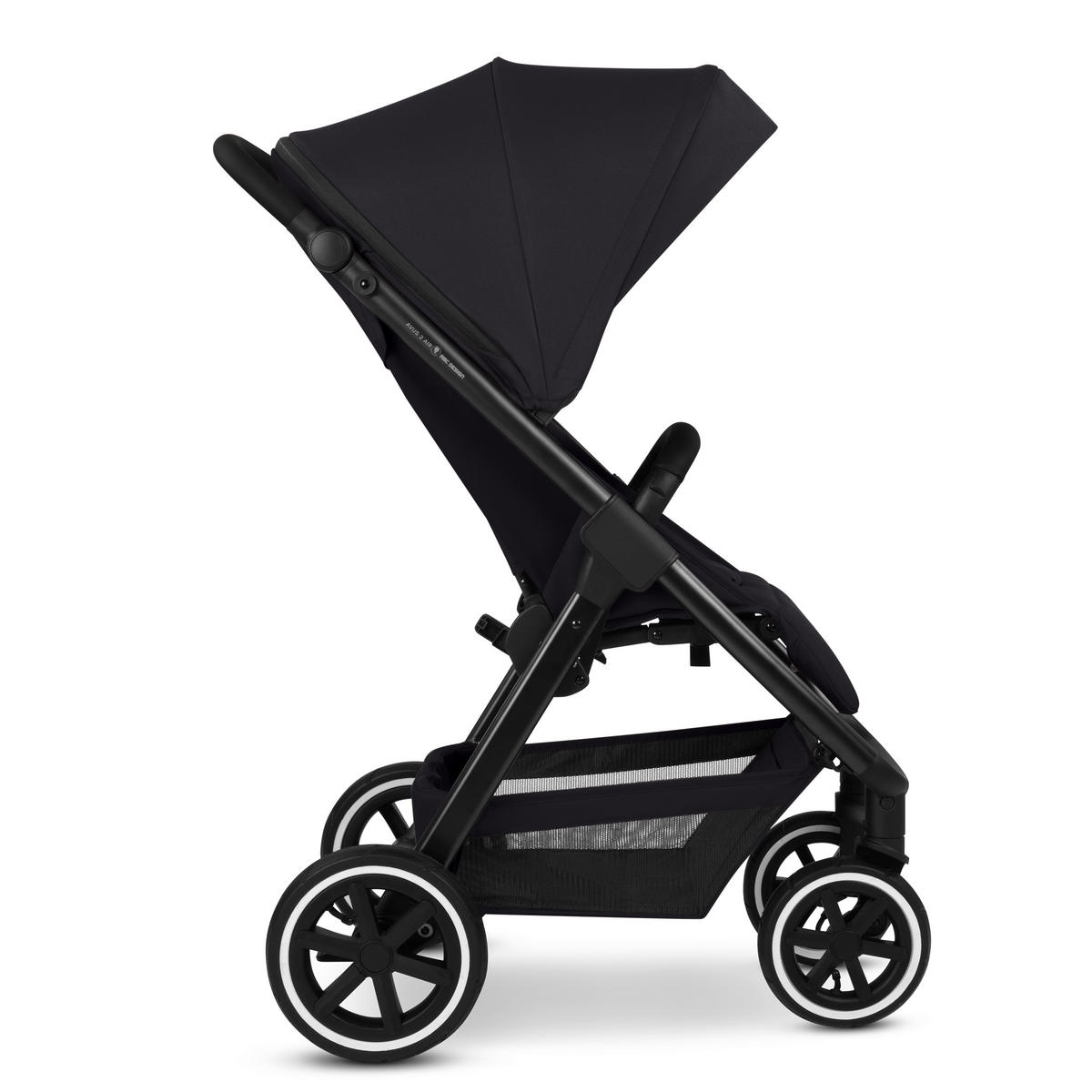 BUGGY Avus 2 Air  - Schwarz, Basics, Metall (55.5/111/79.5cm) - ABC Design