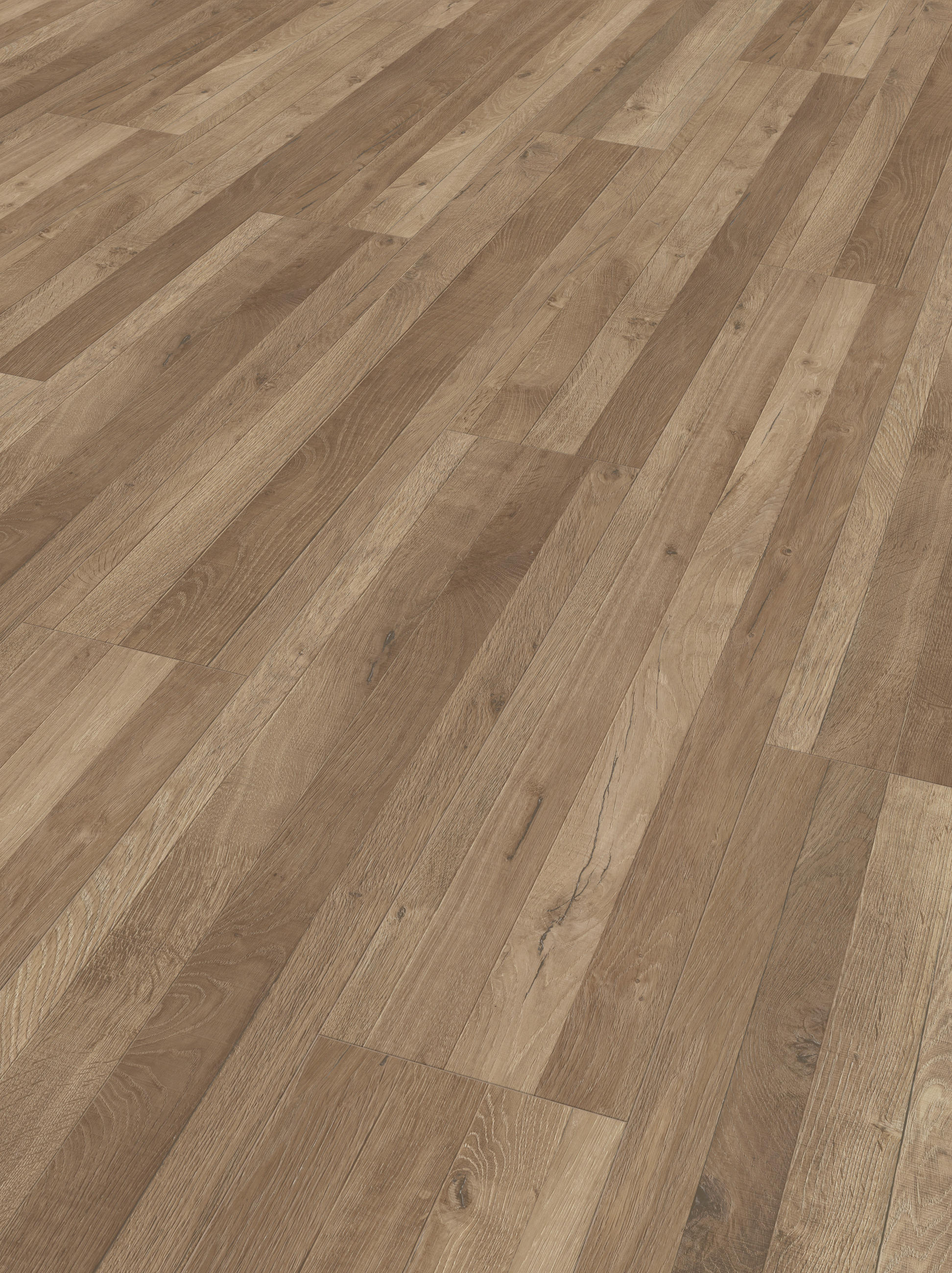 DESIGNBODEN Modular One 1744550  per  m² - Eichefarben, Basics, Holzwerkstoff/Kunststoff (128,5/19,4/0,8cm) - Parador