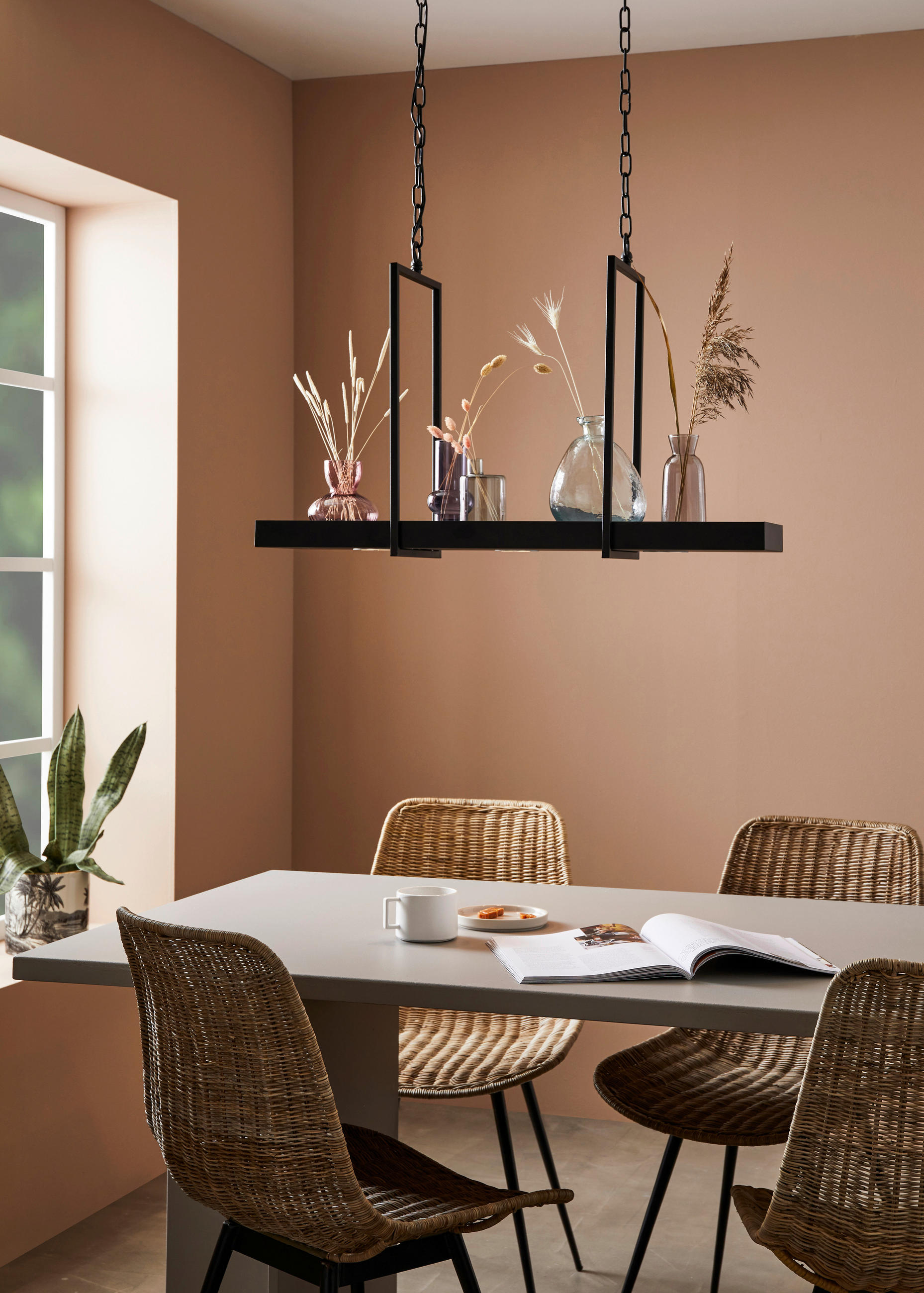 PENDELLEUCHTE 22,5/80/50 cm   - Schwarz, Basics, Metall (22,5/80/50cm) - Markslöjd