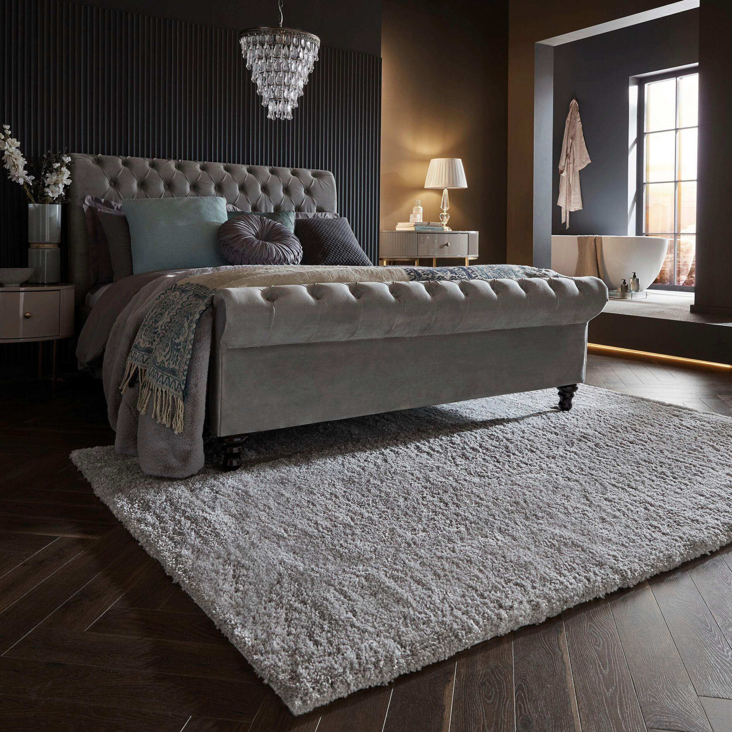 LÄUFER 160/230 cm Flair Rugs  - Hellgrau/Grau, Basics, Textil (160/230cm) - Xora