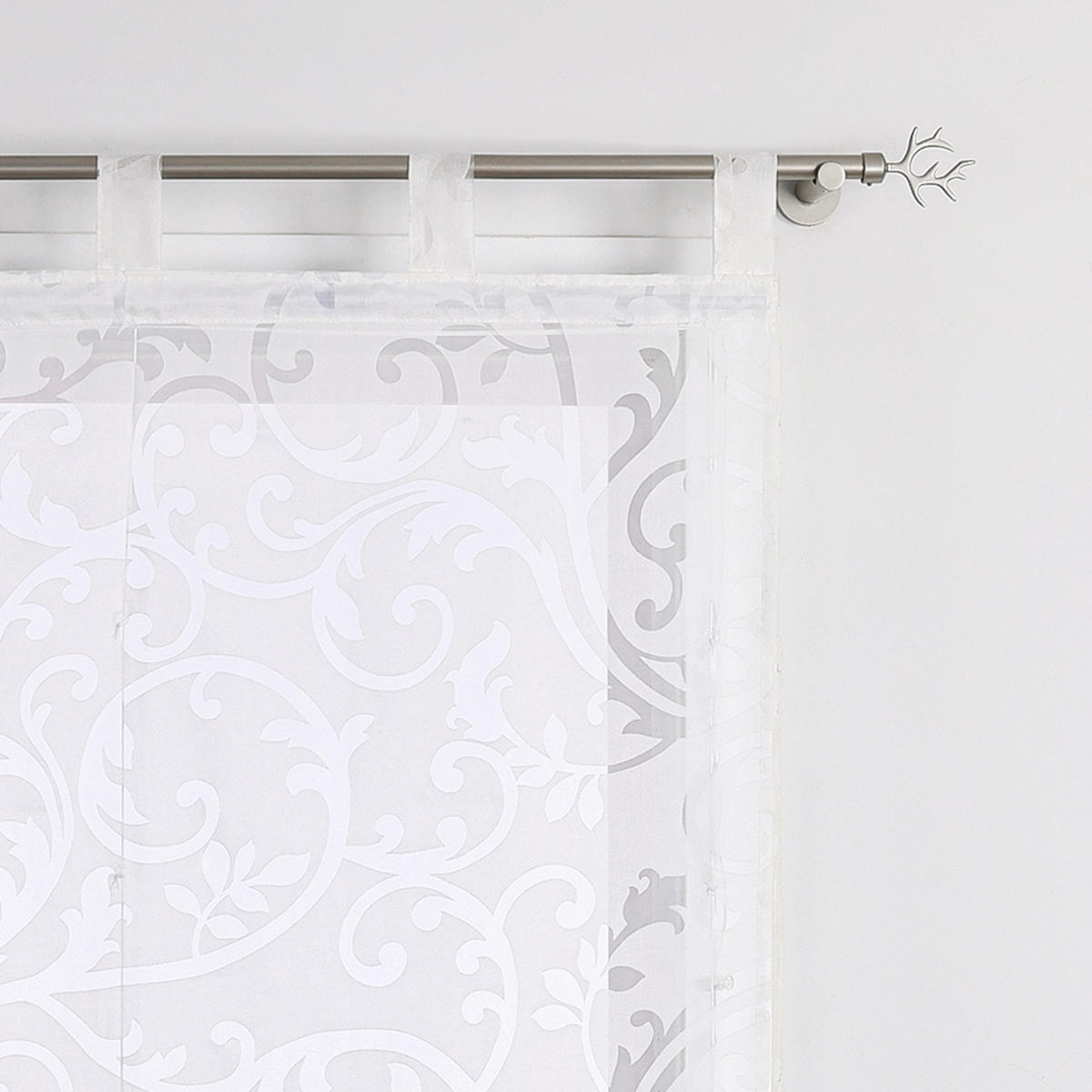 FALTROLLO  transparent  140/140 cm    - Weiß Hochglanz, Basics, Textil (140/140cm)