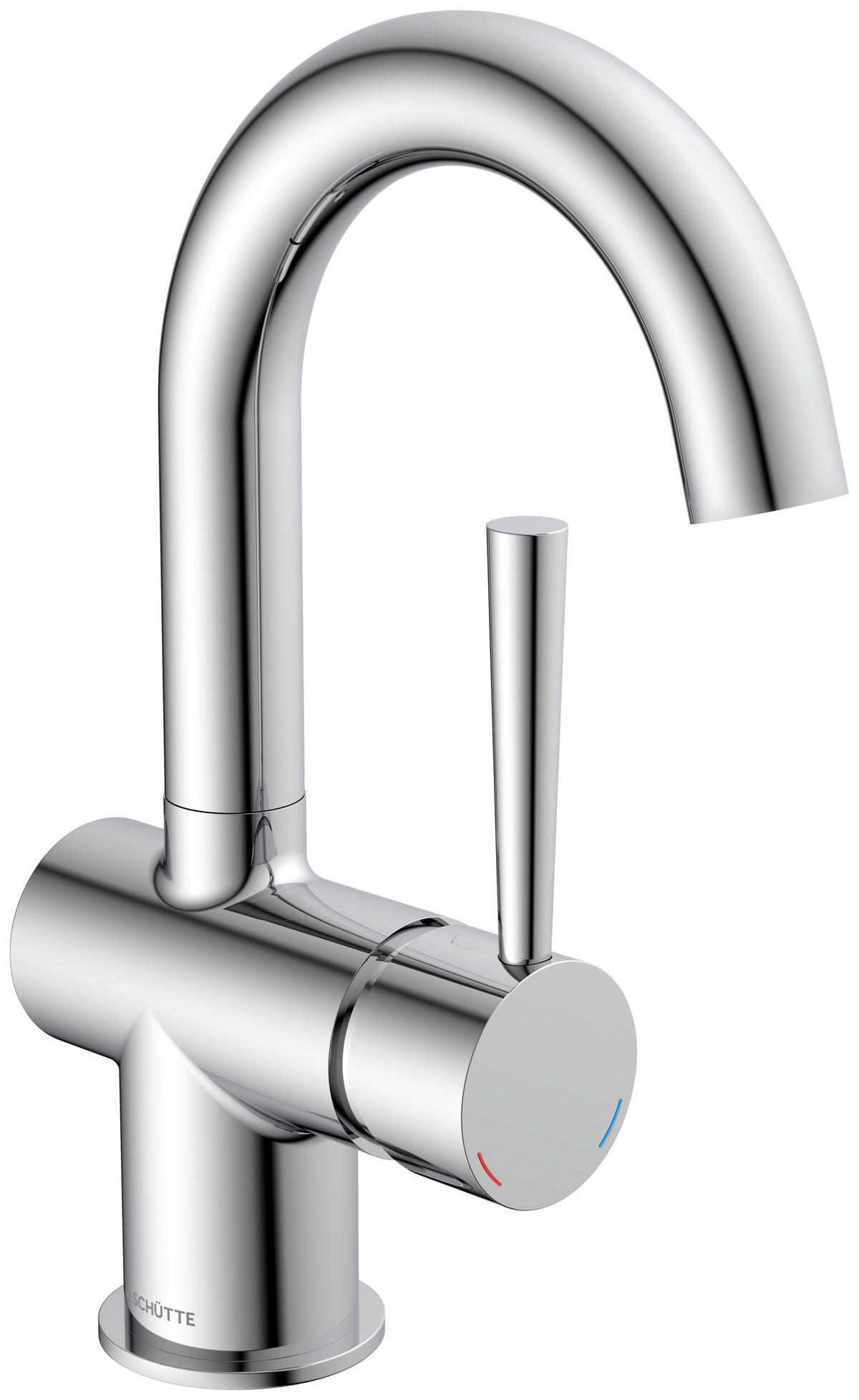 WASCHTISCHARMATUR 79010  - Chromfarben, Basics, Metall (5,5/25,5/17,0cm) - Schütte