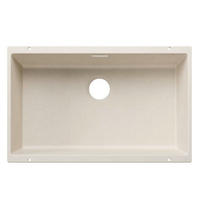 SPÜLE Subline  - Weiß, Basics, Stein (73/20,2/46cm) - Blanco