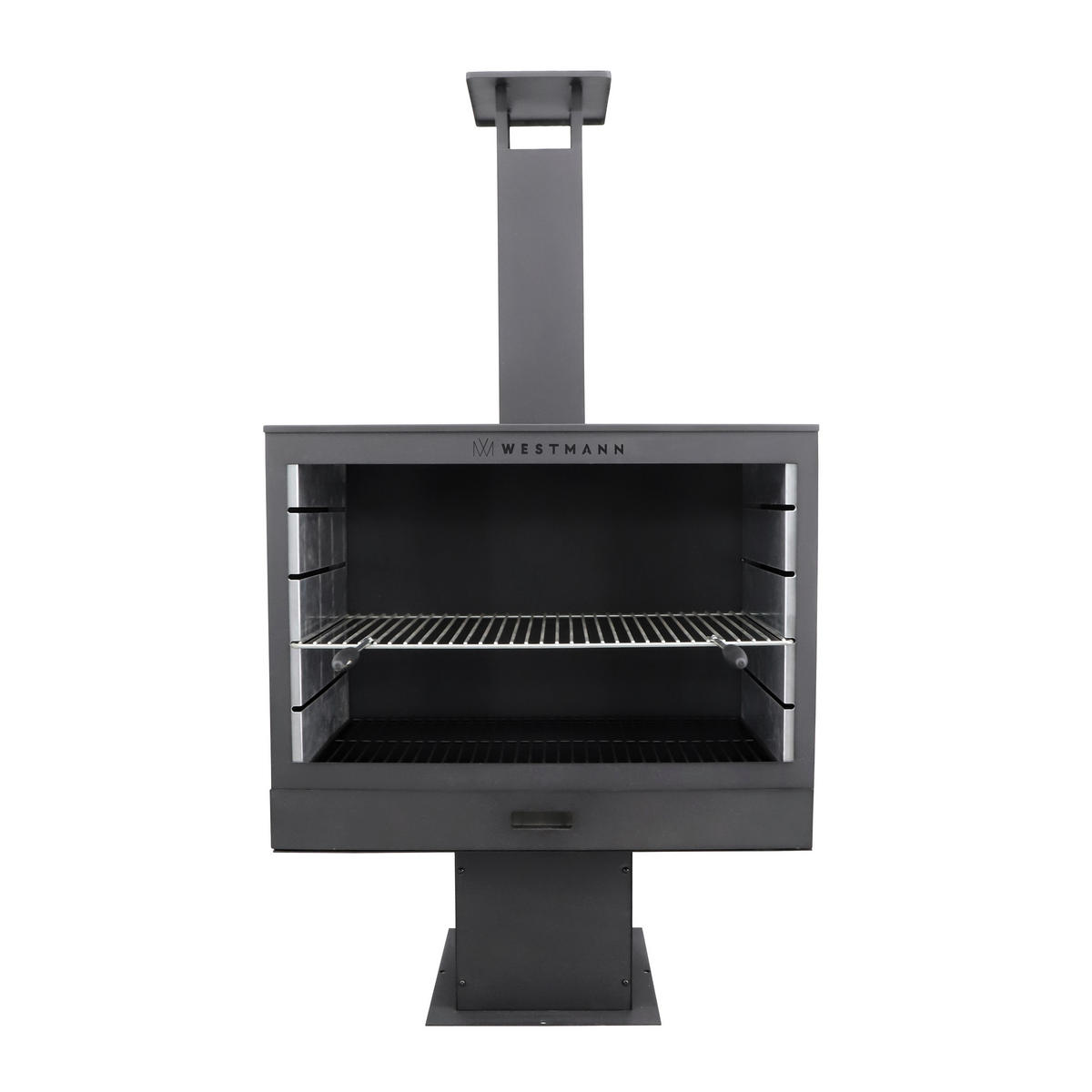 HOLZKOHLEGRILL - KONVENTIONELL (90/160/50cm)