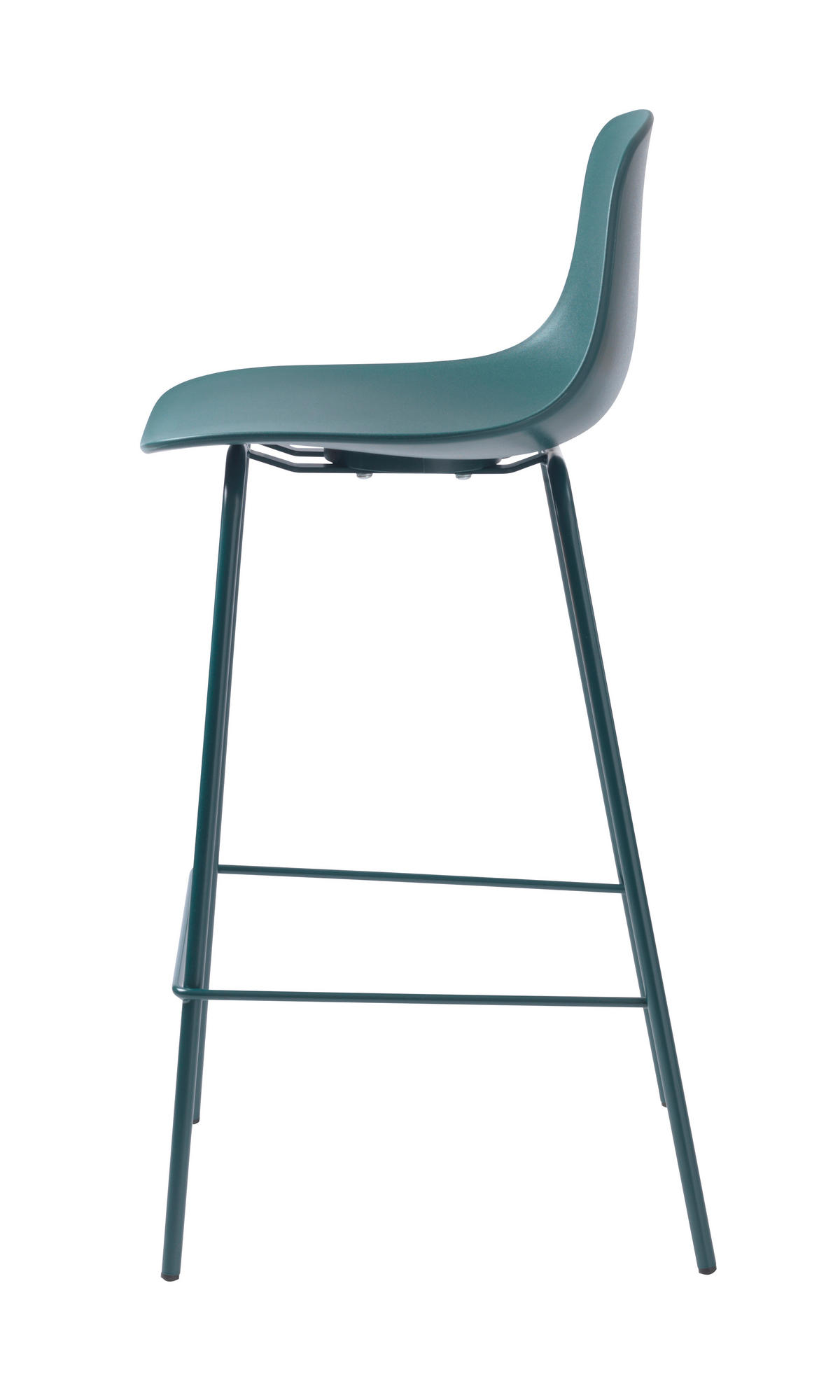 BAROVÁ ŽIDLE, petrolej - petrolej, Design, kov/plast (41/93/48cm) - Boxxx
