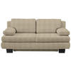 SCHLAFSOFA in Textil Sandfarben  - Sandfarben/Wengefarben, Design, Holz/Textil (203/94/100cm) - Novel