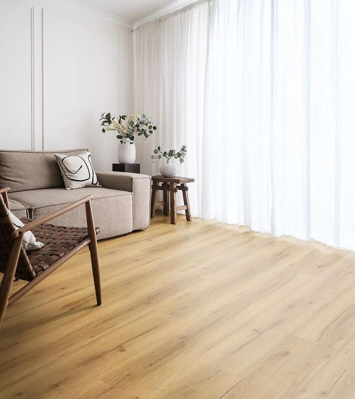 Hydro Wood Eiche Neusiedl  per  m² - Eichefarben, KONVENTIONELL, Holzwerkstoff (123,5/23/0,95cm) - Venda