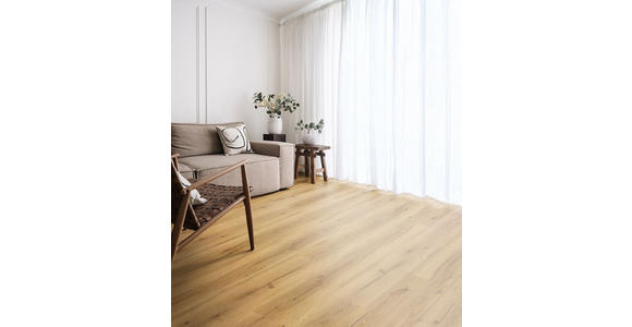 Hydro Wood Eiche Neusiedl  per  m² - Eichefarben, KONVENTIONELL, Holzwerkstoff (123,5/23/0,95cm) - Venda