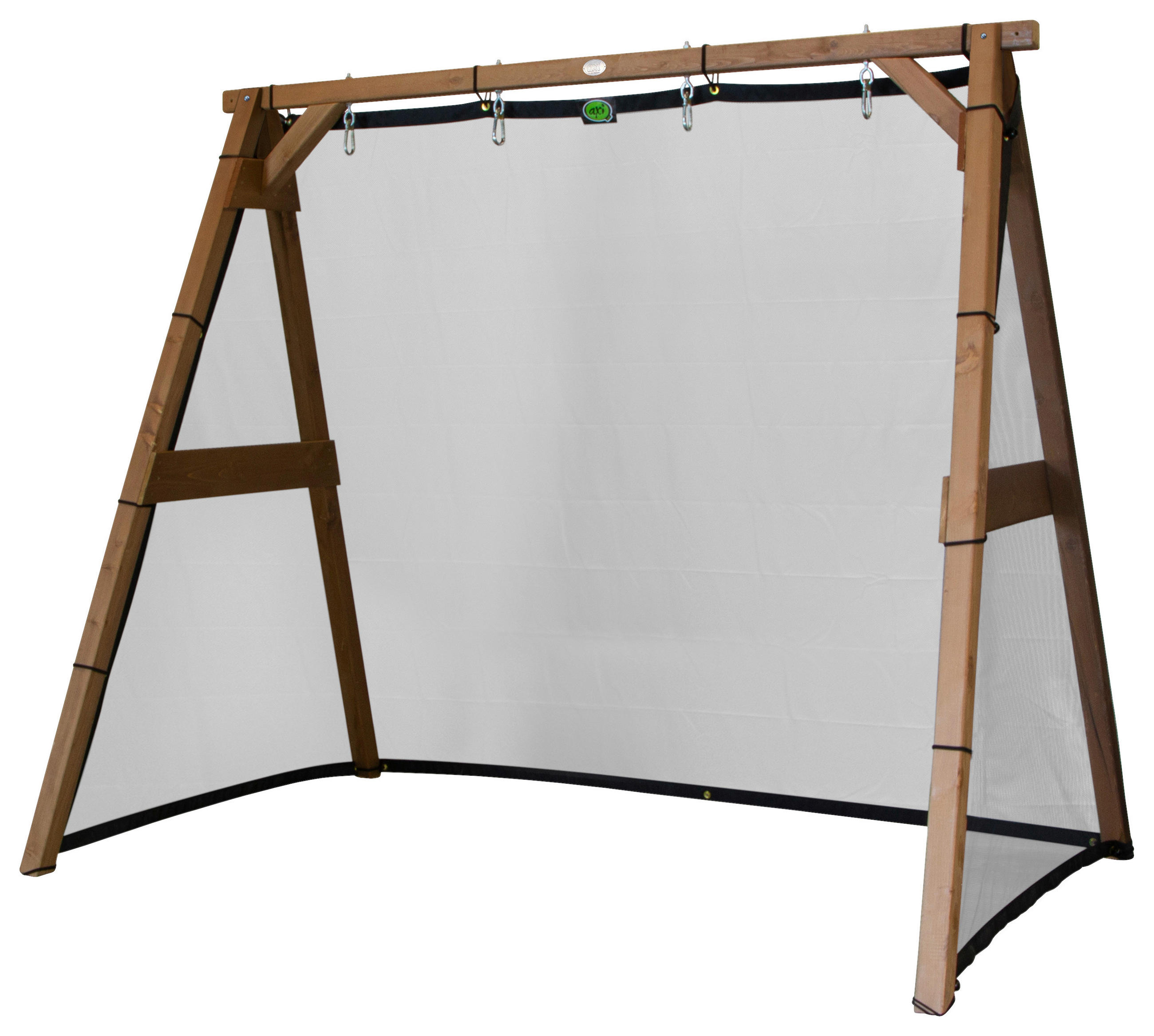 XXXLutz Fussballtor Braun 254x207x160 cm
