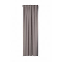 SCHLAUFENVORHANG blickdicht  - Creme, Basics, Textil (135/245cm)