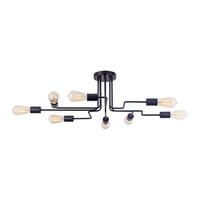 DECKENLEUCHTE Loft 87/59/22.7 cm  - Schwarz, Trend, Metall (87/59/22.7cm) - MAYTONI