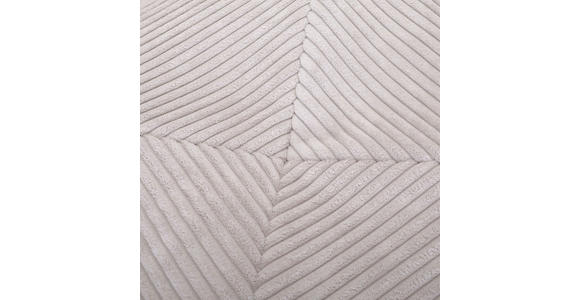 HOCKER Cord Beige  - Beige, KONVENTIONELL, Textil (65/45/65cm) - Carryhome