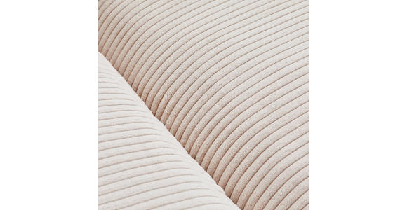 BIGSOFA Cord Naturfarben - Schwarz/Naturfarben, Design, Kunststoff/Textil (260/90/140cm) - Ambia Home