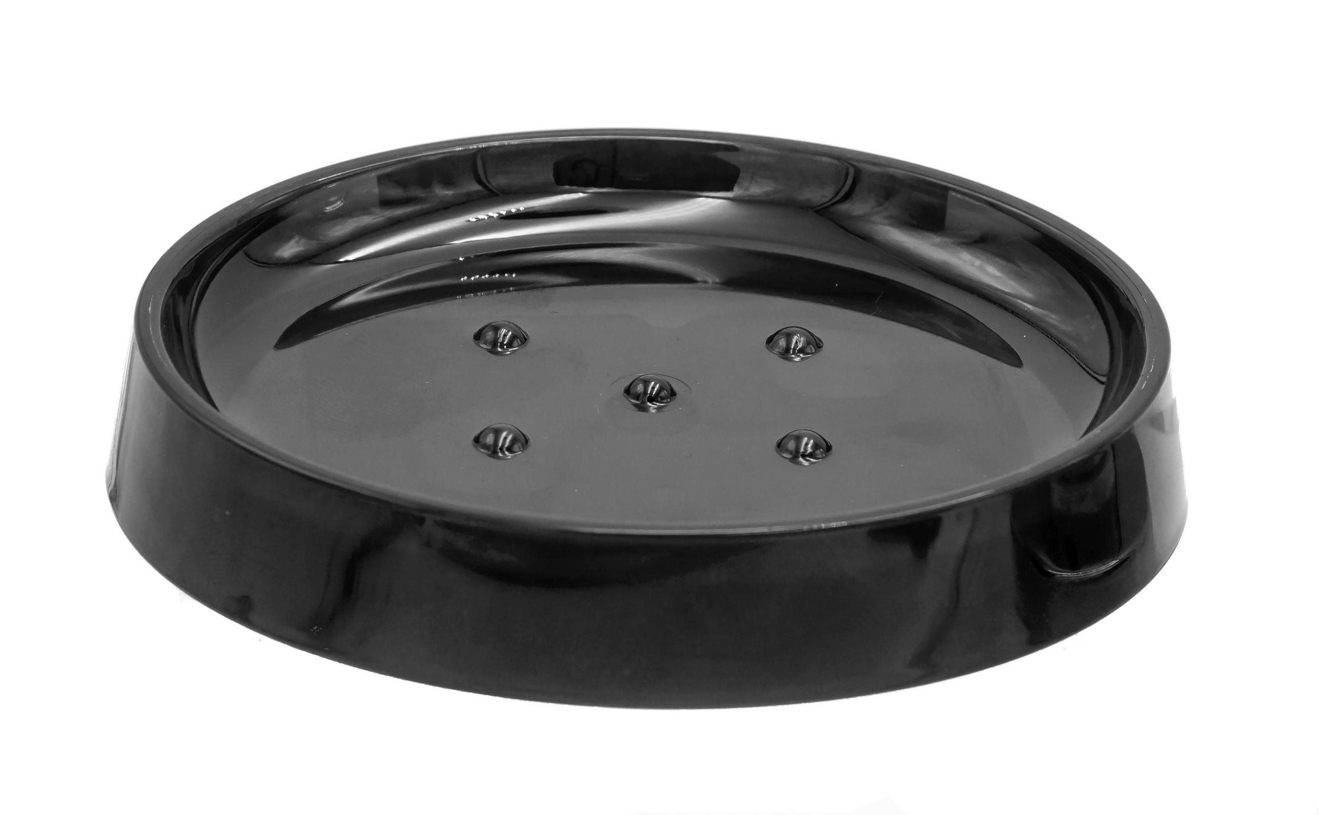 MÝDLENKA šedá, průhledné - šedá/průhledné, Basics, plast (11,7/2/10cm) - Sadena