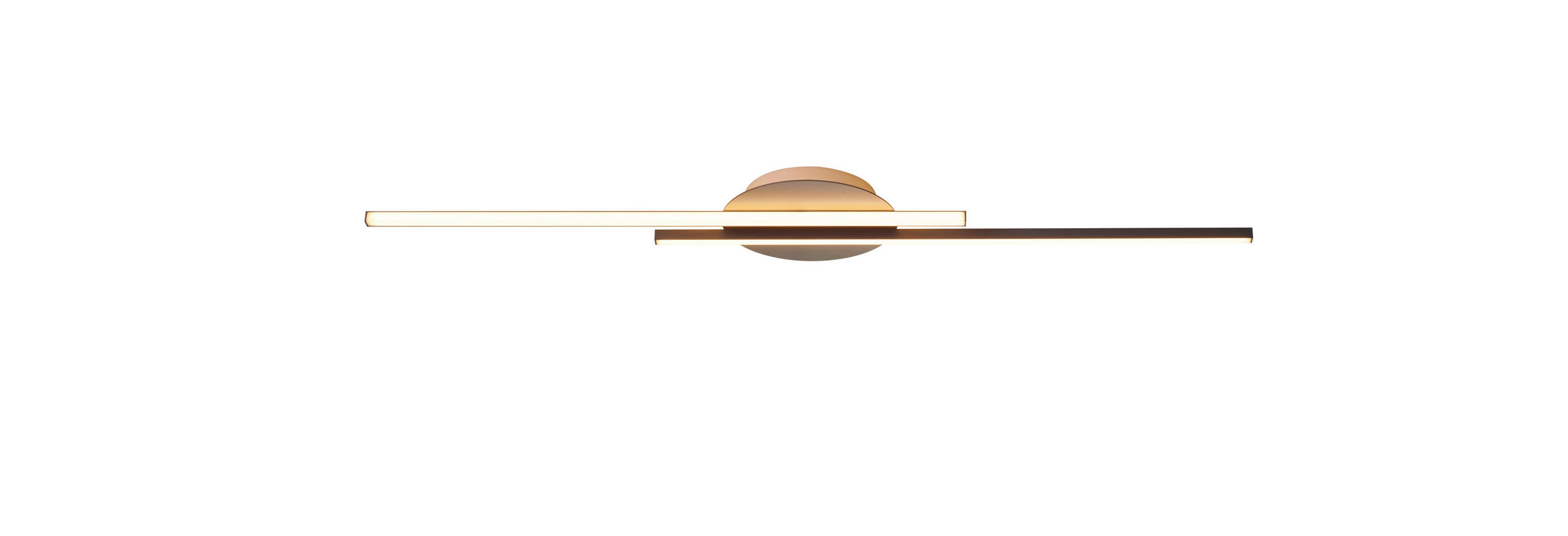 LED-DECKENLEUCHTE     - Taupe, Basics, Metall (120/24/5,5cm) - BOPP