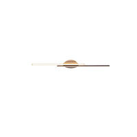 LED-DECKENLEUCHTE     - Taupe, Basics, Metall (120/24/5,5cm) - BOPP