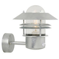 AUßENWANDLEUCHTE 25/23 cm   - Zinkfarben, KONVENTIONELL, Metall (25/23cm) - Nordlux
