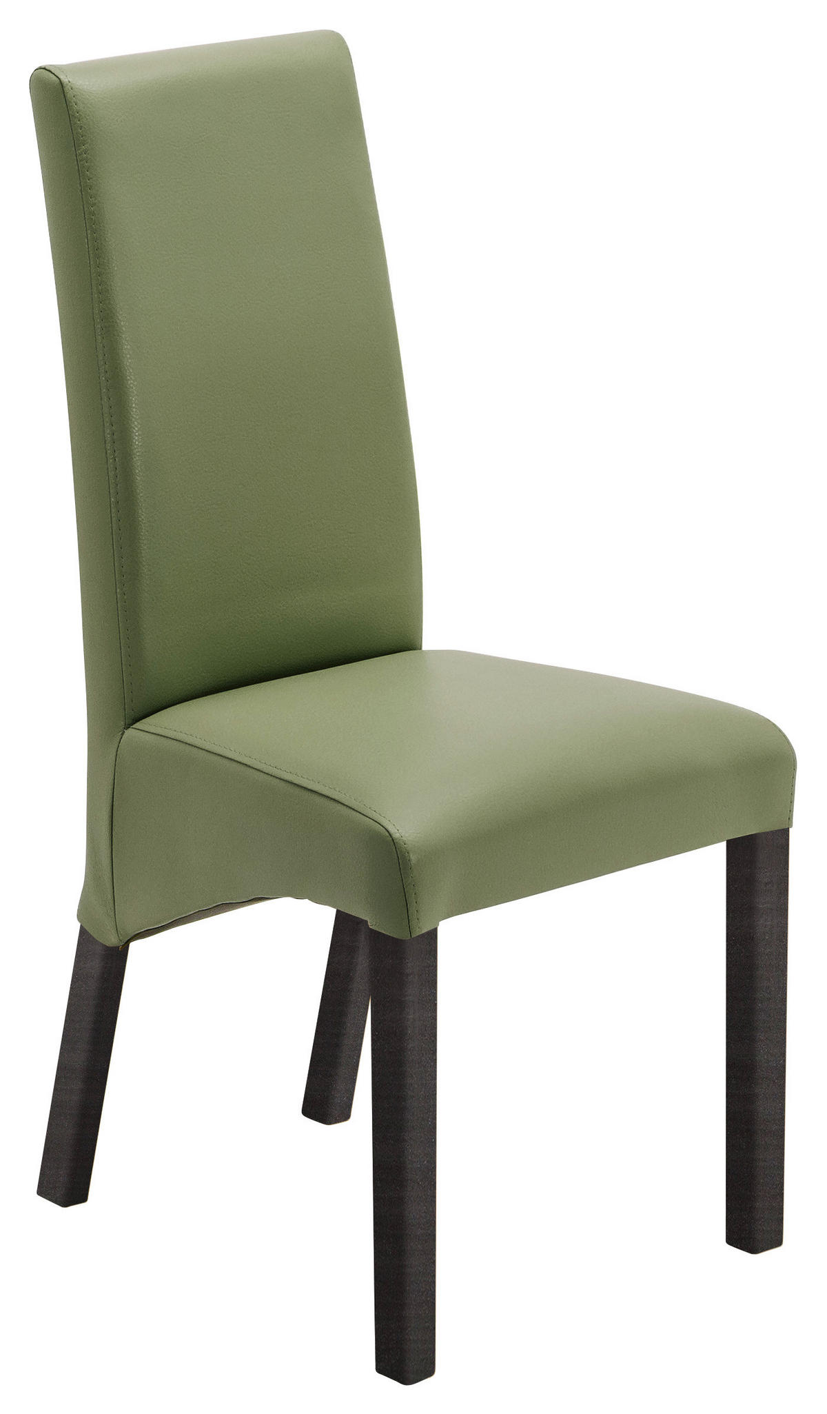 STUHL  in Lederlook Textil  - Dunkelgrün/Buche Kolonial, KONVENTIONELL, Holz/Textil (47/102/57cm) - Carryhome