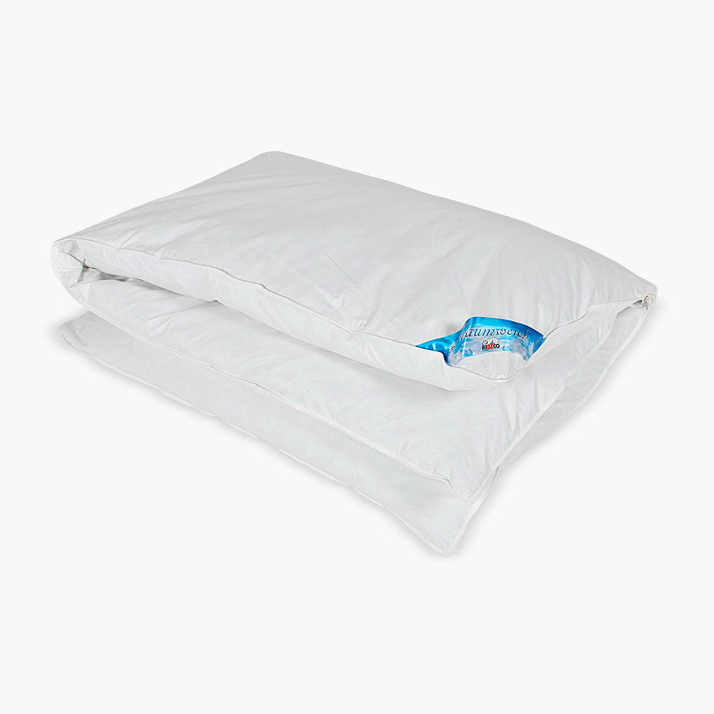 BETTDECKE - Weiß, Basics, Textil (155/220cm) - RIBECO