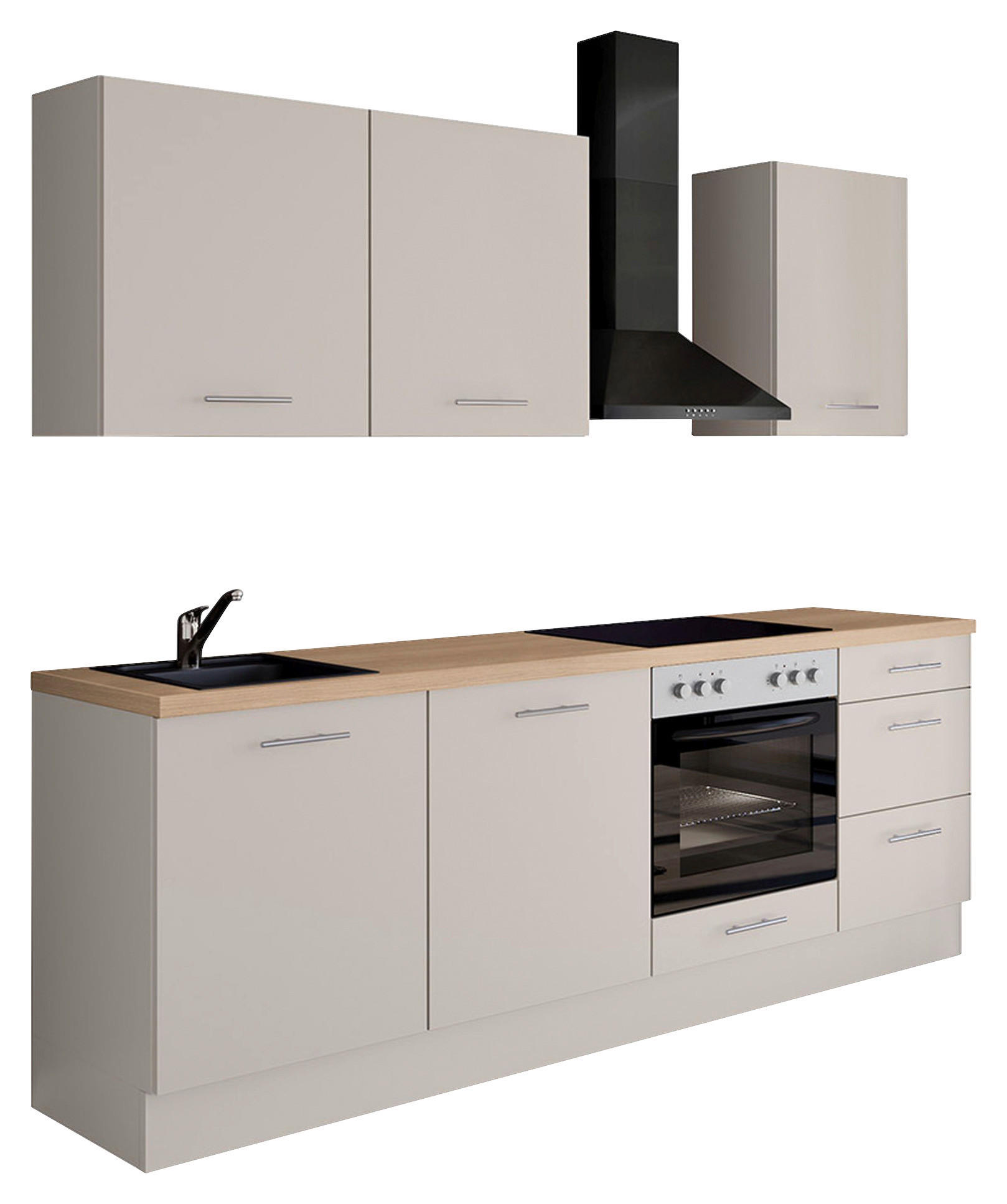 Impuls Küchenleerblock IP 3150 Magnolie 230 cm