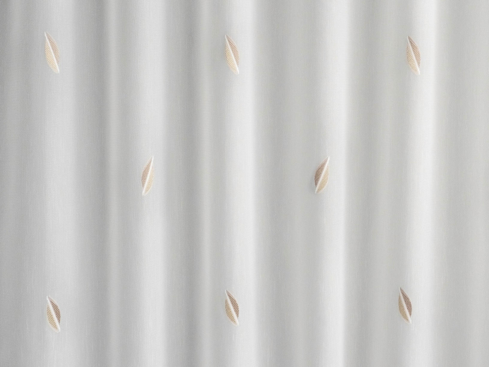 MATERIJAL ZA ZAVESE braon, bela   - bela/braon, Konvencionalno, tekstil (295cm)