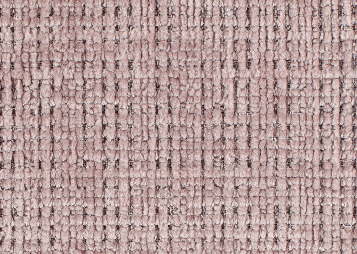 ECKSOFA Rosa Chenille  - Schwarz/Rosa, MODERN, Kunststoff/Textil (315/180cm) - Hom`in