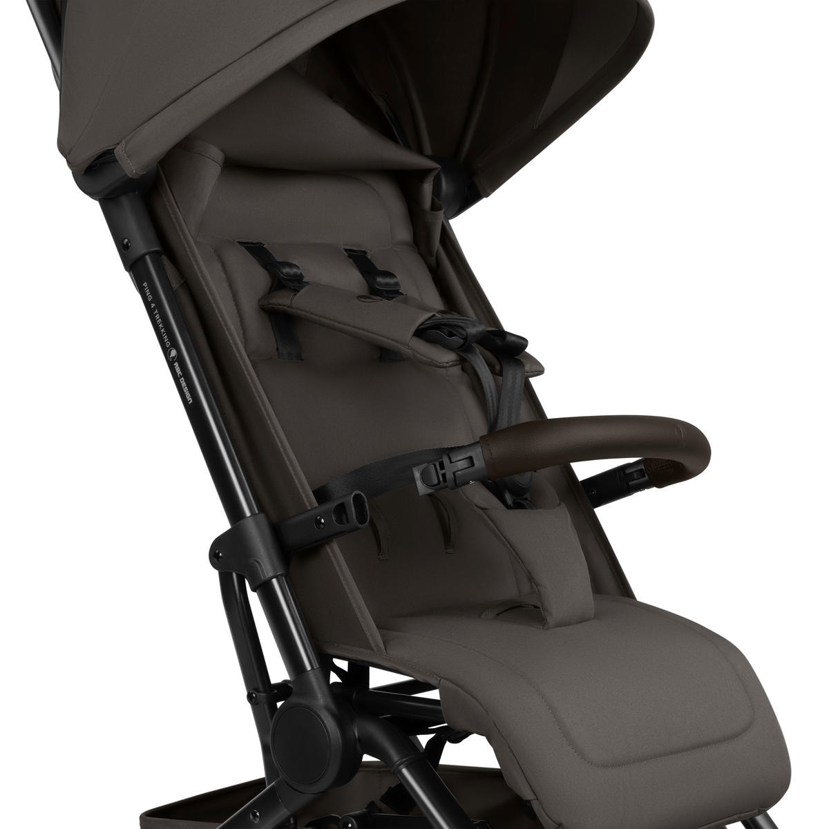 BUGGY Ping 4 Trekking  - Graubraun, Basics, Textil (50,5/106/76,5cm) - ABC Design