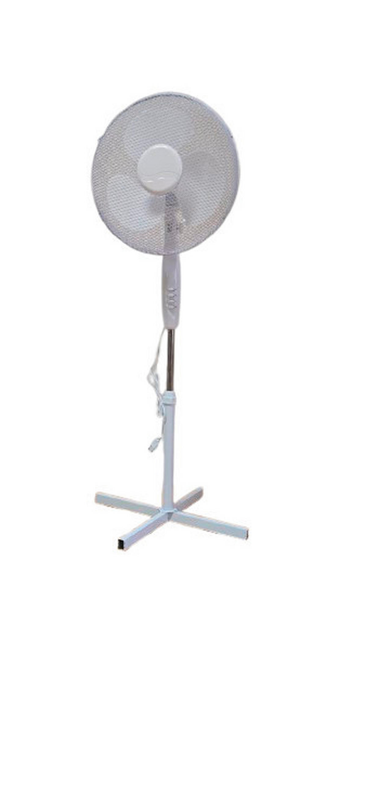 VENTILATOR PODNI  bijela     - bijela, Basics, metal (40/max 130cm)