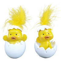 KUŘÁTKO - bílá/žlutá, Lifestyle, plast (6/8,5/5,5cm)