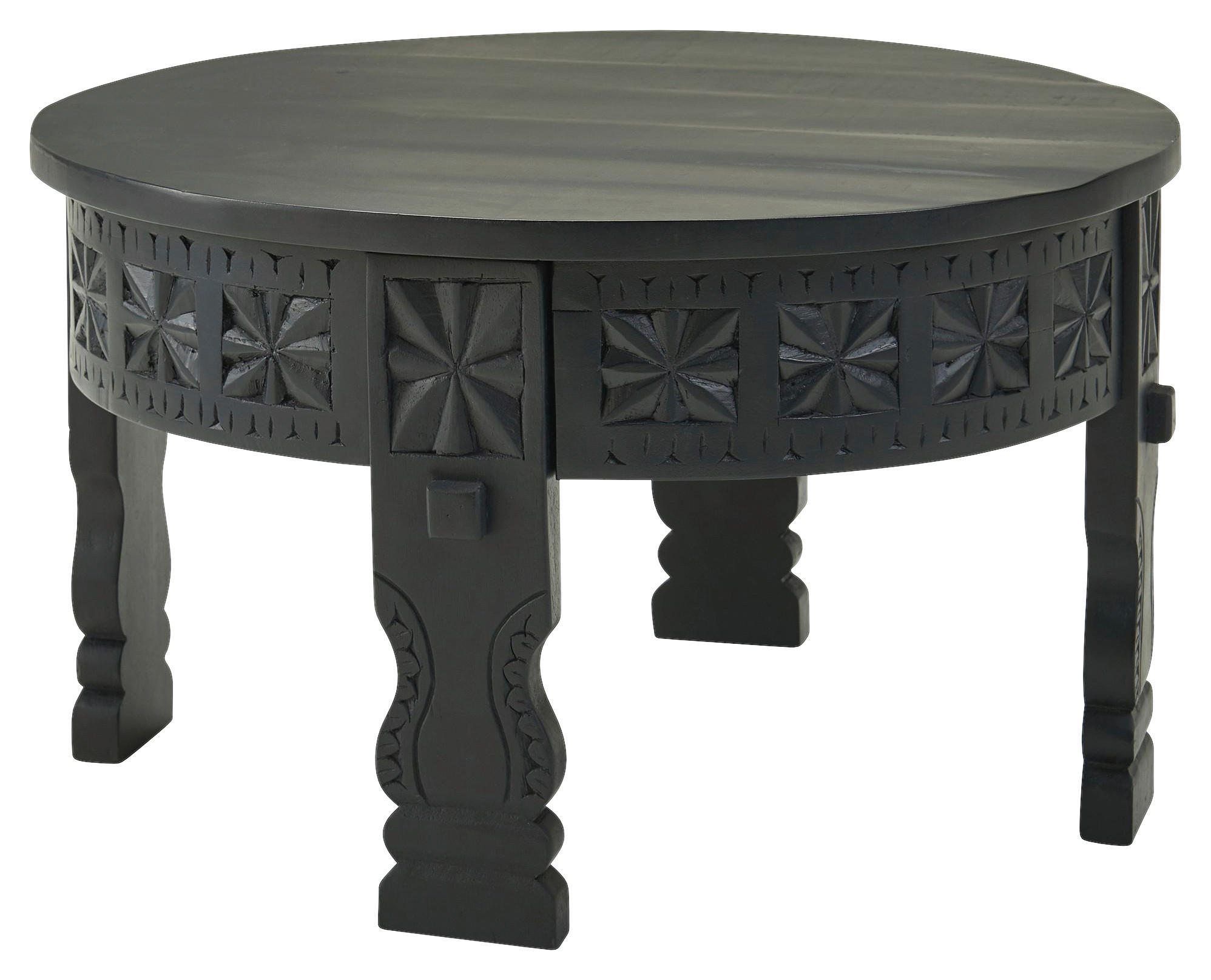 KONFERENČNÍ STOLEK, černá, dřevo, 60/60/36 cm - černá, Moderní, dřevo (60/60/36cm) - MID.YOU