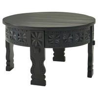 KLUB STOLIĆ crna  drvo  - crna, Moderno, drvo (60/60/36cm) - MID.YOU