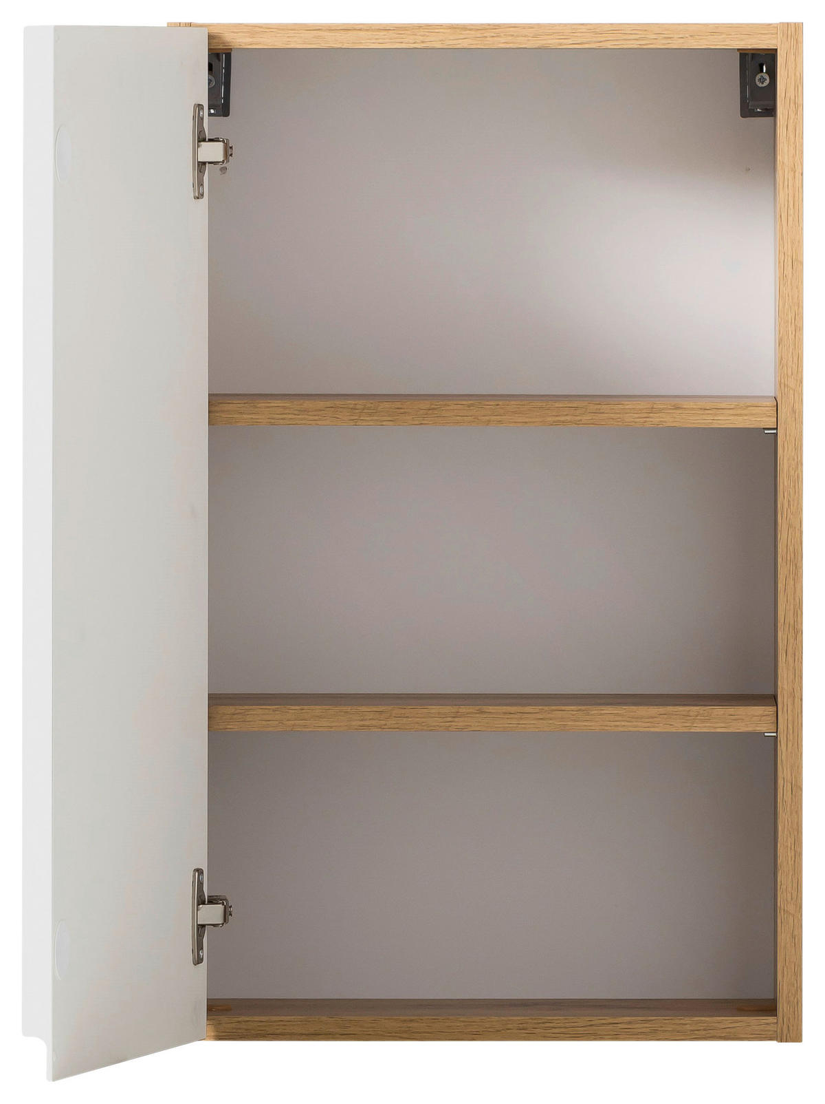 HÄNGESCHRANK 40/64/20 cm  - Weiss/Eiche Wotan, Modern, Holzwerkstoff (40/64/20cm) - Held