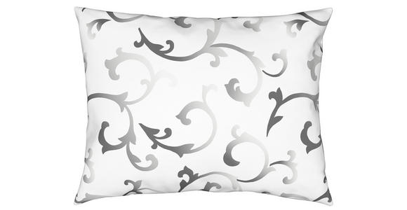 Bettwäsche Sansa 140/200cm Weiß/Schwarz - Schwarz/Weiß, ROMANTIK / LANDHAUS, Textil - James Wood