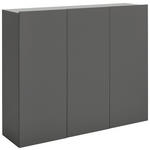 HÄNGESCHUHSCHRANK Anthrazit  - Anthrazit, Design, Holzwerkstoff (120/100/34cm) - Hom`in