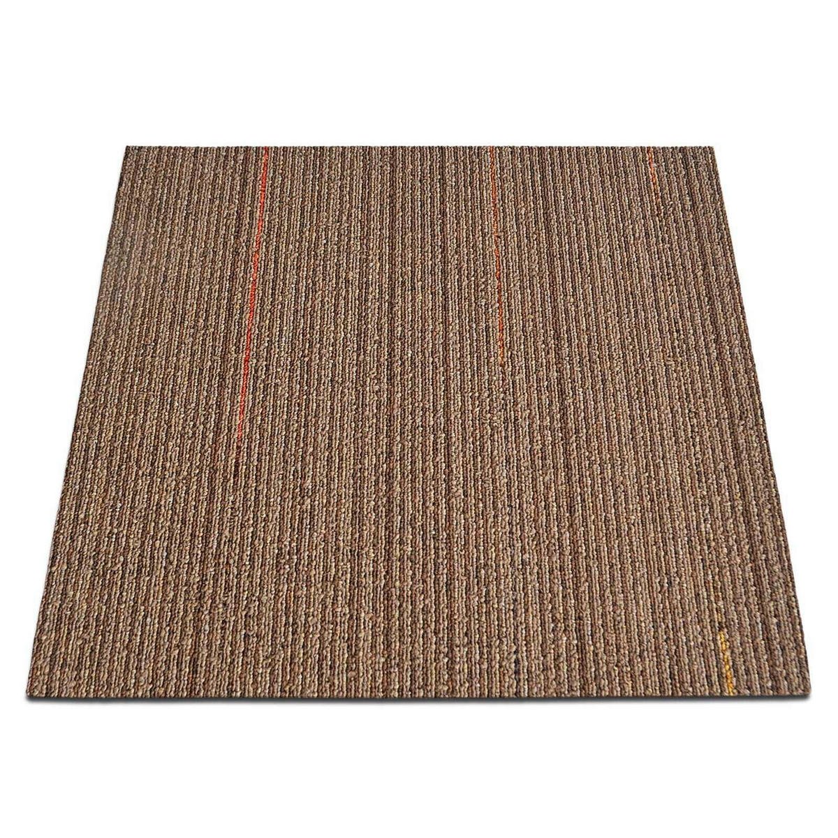 TEPPICHFLIESE - Beige/Braun, Basics, Kunststoff/Textil (50/50cm) - Esposa
