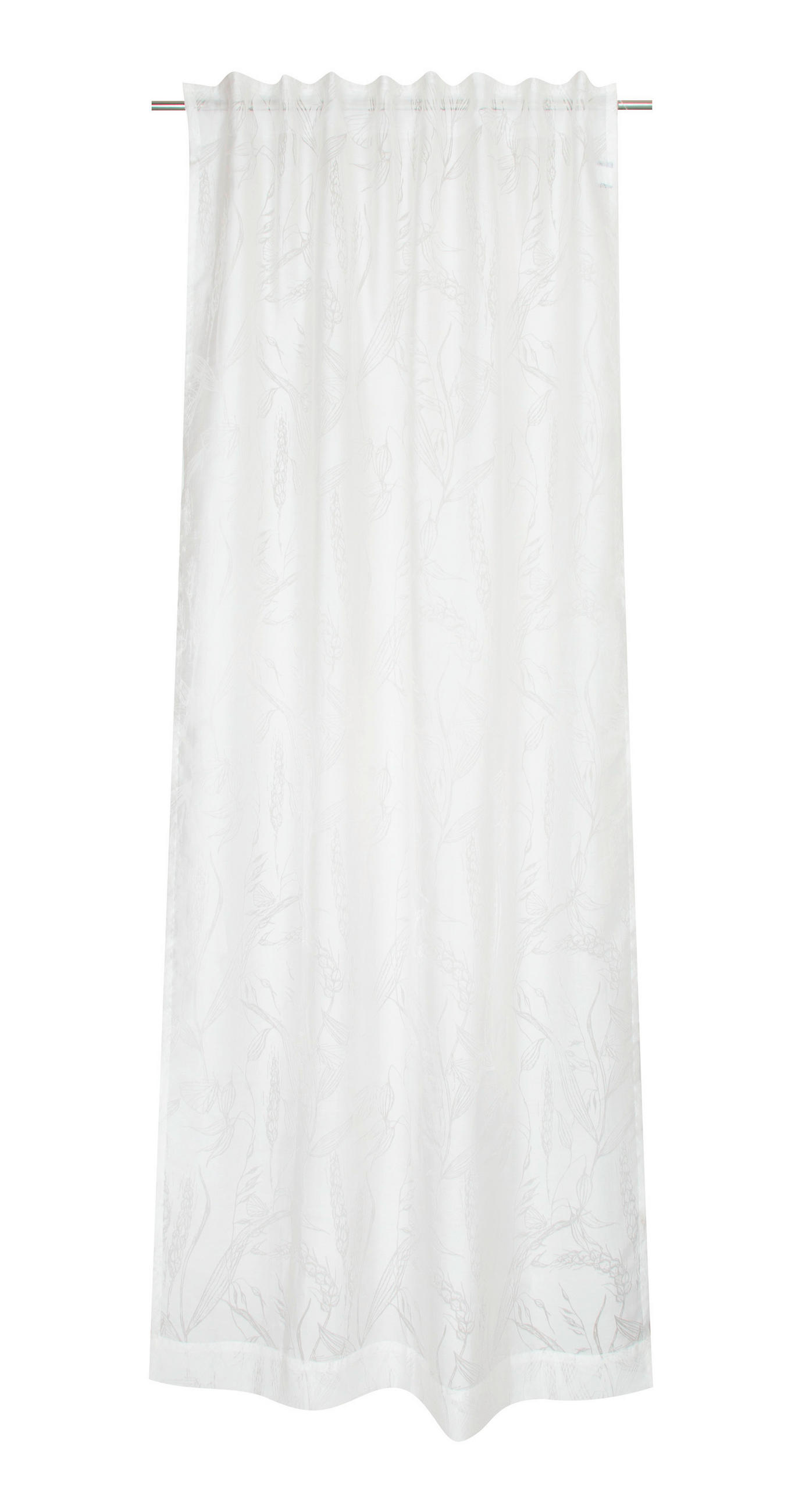 FERTIGVORHANG transparent - Weiß, Basics, Textil (130/250cm) - Schöner Wohnen