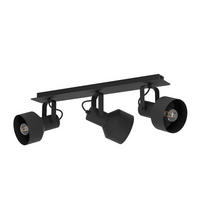 STRAHLER Casibare 57,5/17,5 cm   - Schwarz, Design, Metall (57,5/17,5cm) - Eglo
