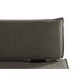 ECKBANK 165/195 cm Webstoff Schwarz, Dunkelgrau Buche massiv - Dunkelgrau/Schwarz, Basics, Holz/Textil (165/195cm) - Carryhome