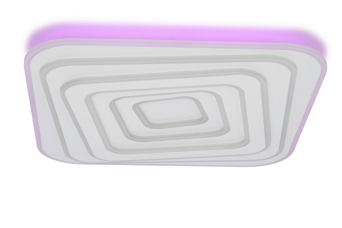 LED-TAKLAMPA 9.2 W 53/53/5,5 cm  - vit, Design, metall/plast (53/53/5,5cm) - Novel
