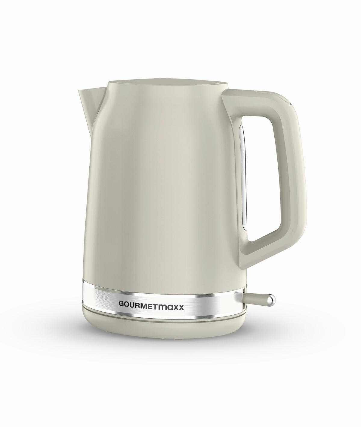 WASSERKOCHER GOURMETmaxx 1,7 L  - Creme, Basics, Kunststoff (22,1/15,6/23,7cm) - GOURMETMAXX