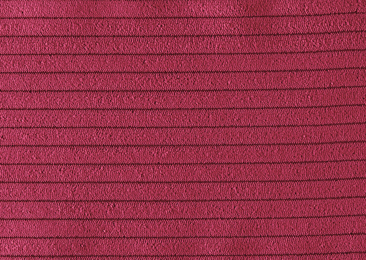 SCHLAFSOFA Cord Rot  - Rot/Schwarz, Design, Kunststoff/Textil (200/84/98cm) - Novel