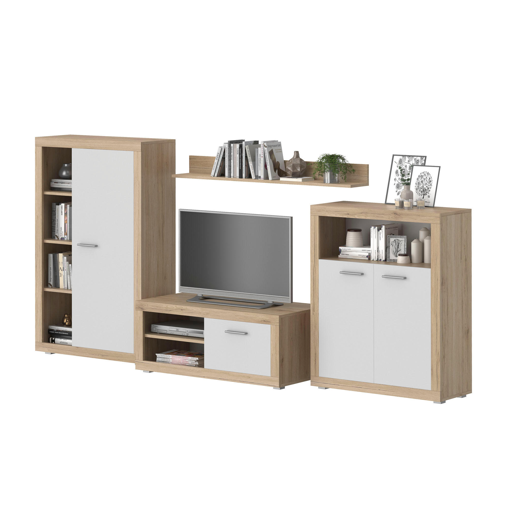 REGAL ZA DNEVNI BORAVAK   - Moderno (290/141/53cm) - Xora