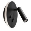 LED-WANDLEUCHTE Brahe 15/11 cm   - Schwarz, KONVENTIONELL, Metall (15/11cm)