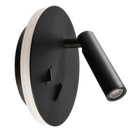 LED-WANDLEUCHTE Brahe 15/11 cm   - Schwarz, KONVENTIONELL, Metall (15/11cm)